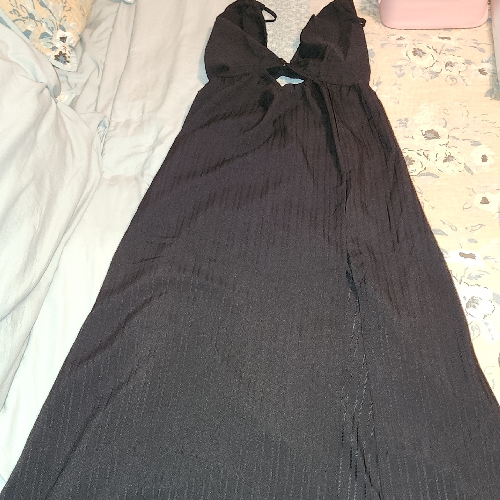 Elegant Black Maxi Dress
